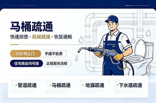 高安马桶疏通