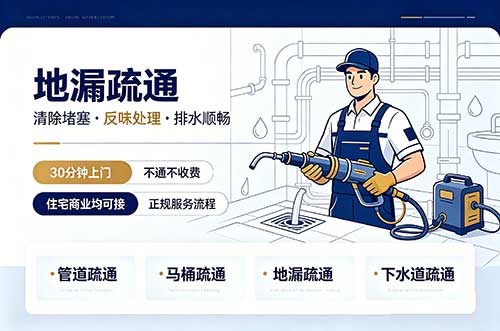 高安地漏疏通