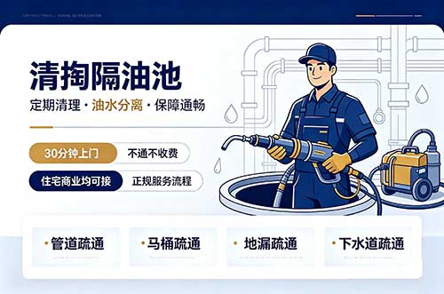 高安清掏隔油池